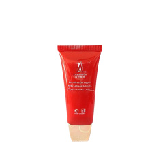 2018 cc cream plastic cosmetic tube with the electroplating dark cap